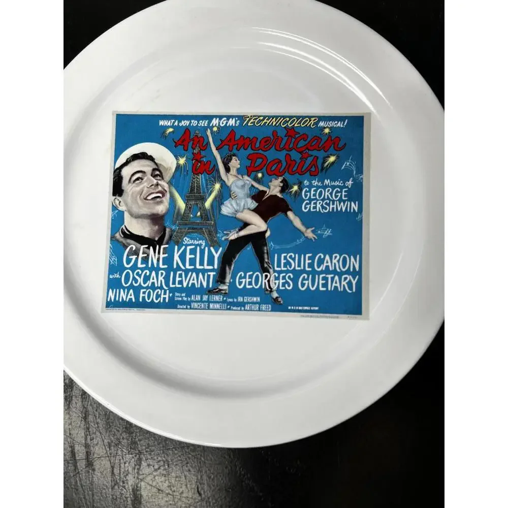 Vintage Movie Poster Plates - King Kong & An American in Paris‎